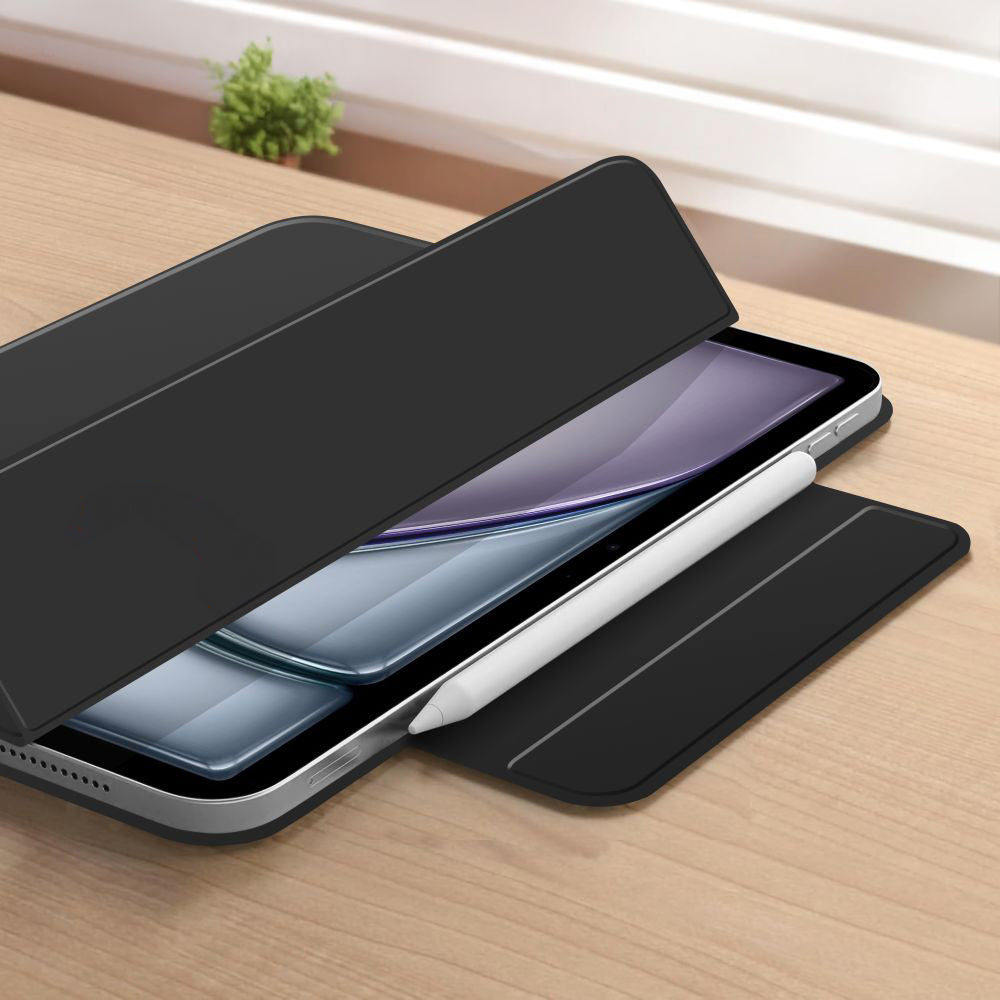 Schutzhülle für iPad Air 13" 2025 / 2024, Tech Protect Smartcase Magnetic, Schwarz