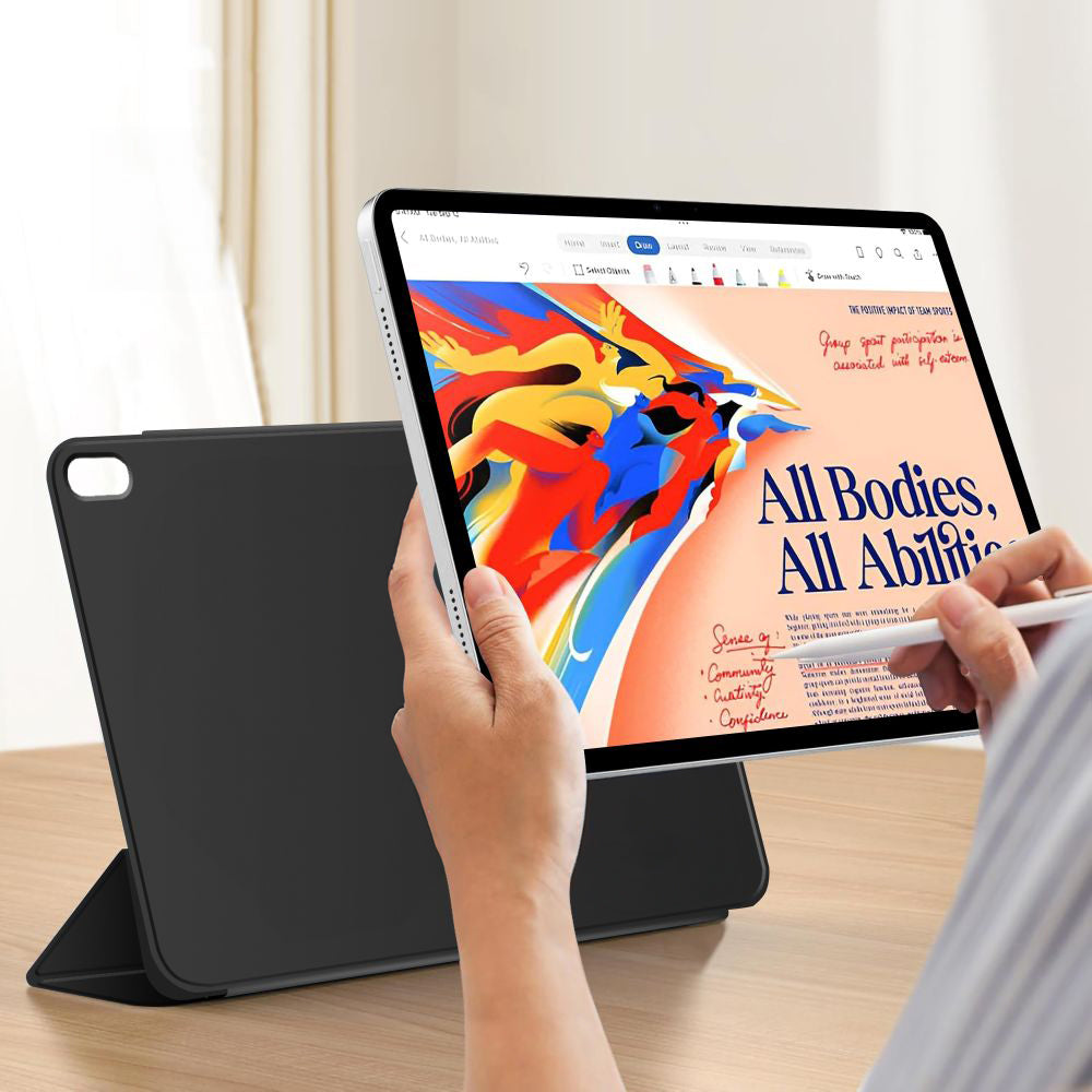 Schutzhülle für iPad Air 13" 2025 / 2024, Tech Protect Smartcase Magnetic, Schwarz