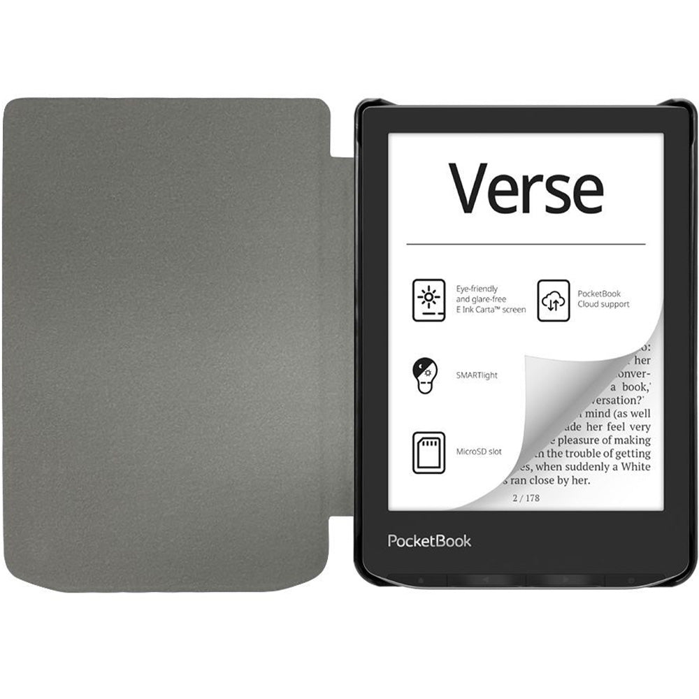 Schutzhülle für PocketBook Verse Lite / Pro / Verse, Tech-Protect SmartCase, Schwarz