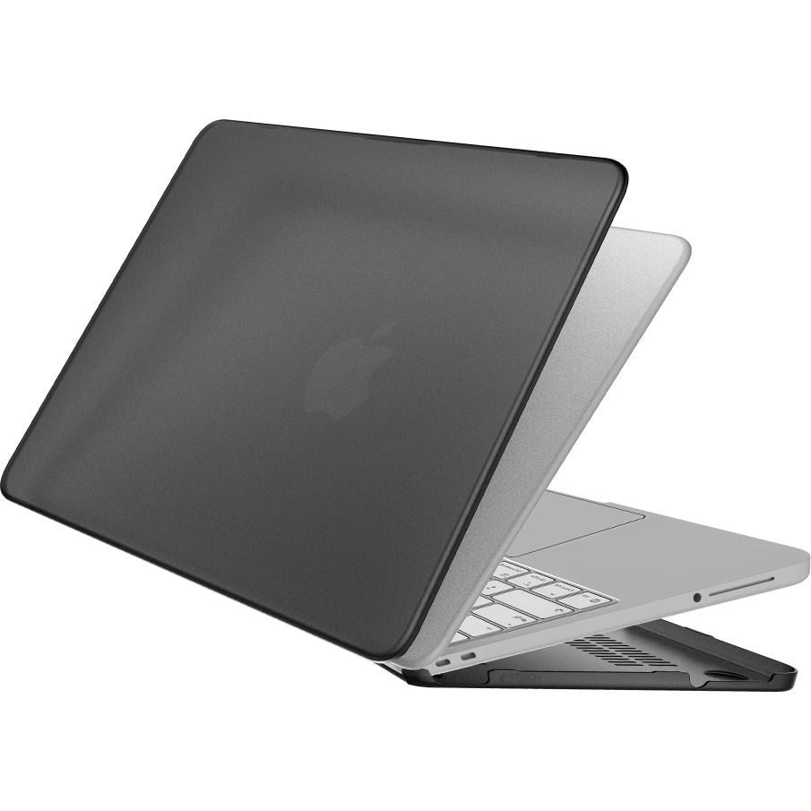 Schutzhülle für MacBook Neo 13" A18 Pro 2026, Tech-Protect SmartShell, mattes Durchscheinend-Schwarz