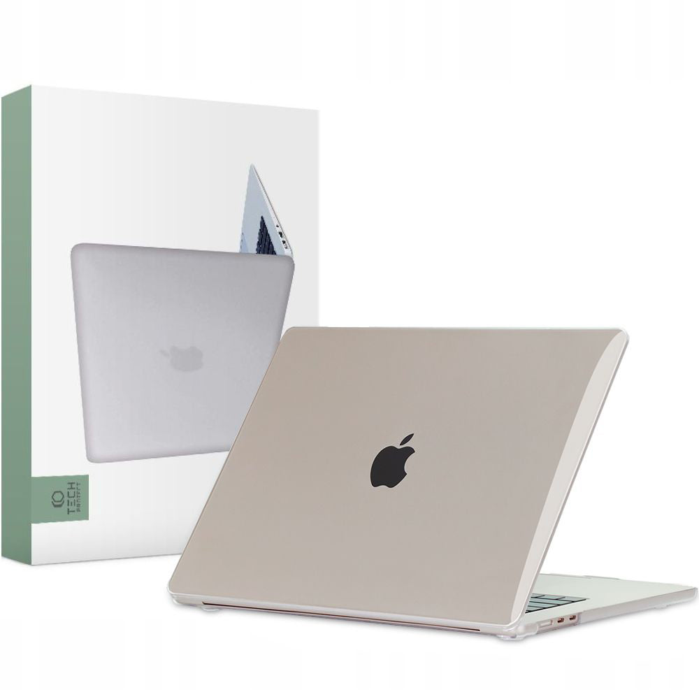 Schutzhülle Tech Protect SmartShell für MacBook Air 15.3" M4 / M3 / M2, transparent
