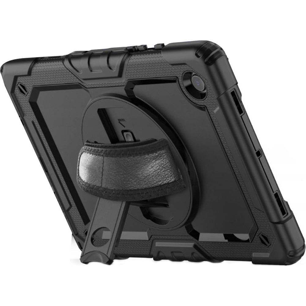 Schutzhülle für Galaxy Tab A9 Plus, Tech-Protect Solid360, Schwarz