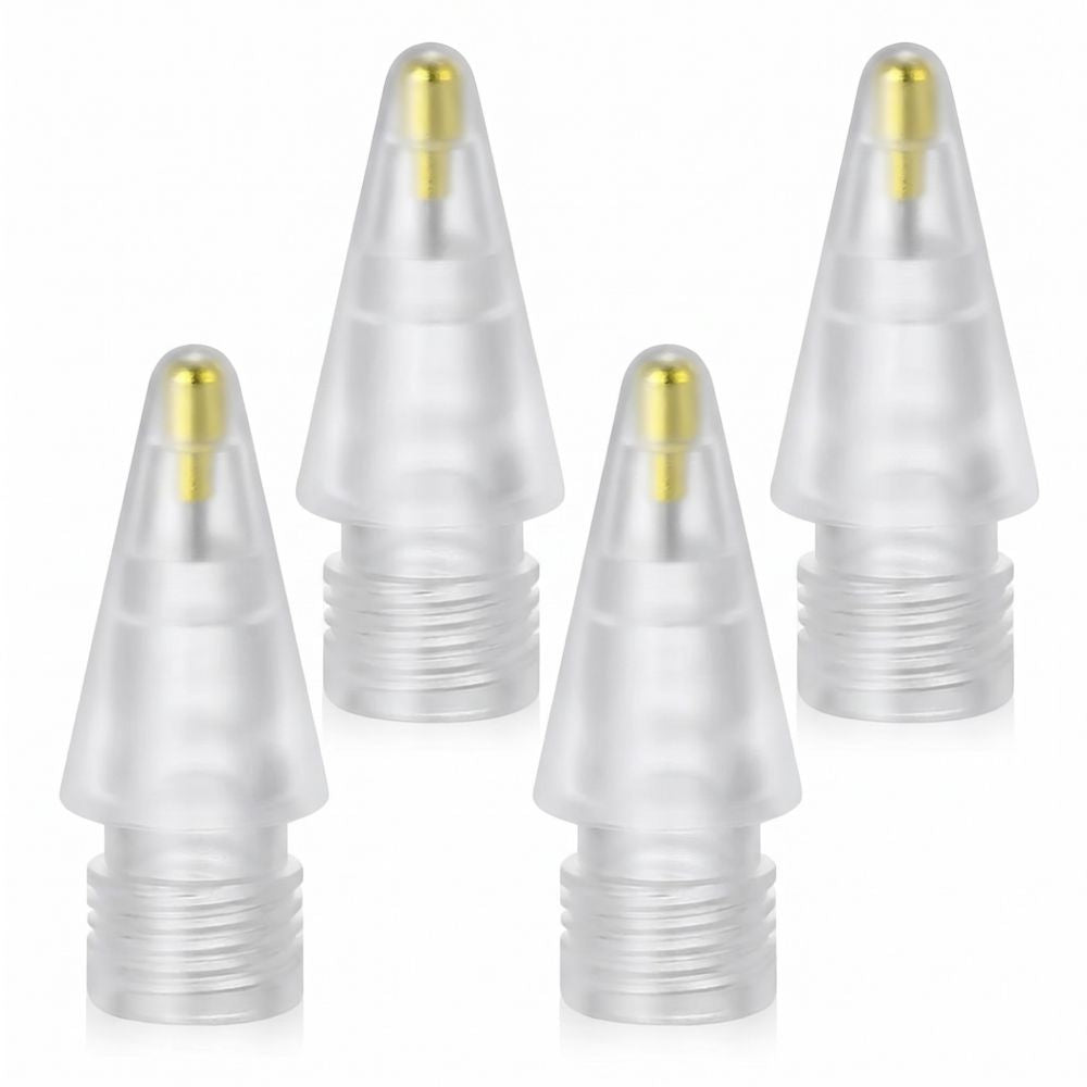 Ersatzspitzen für Stylus Tech-Protect Stylus Tips, 4 Stück, Transparent