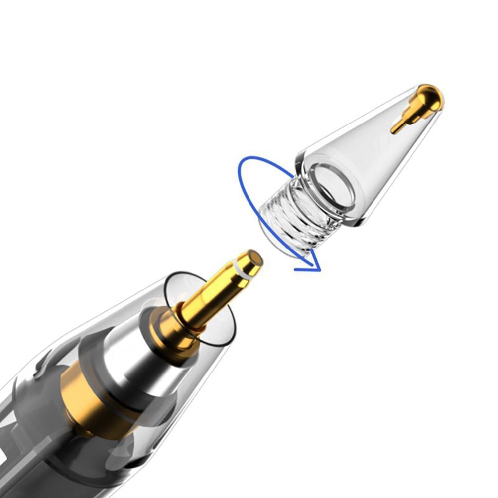 Ersatzspitzen für Stylus Tech-Protect Stylus Tips, 4 Stück, Transparent