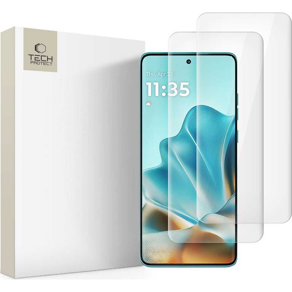 Gehärtetes Glas Tech Protect Supreme Protection für Motorola Moto Edge 60 Fusion, 2 stueck