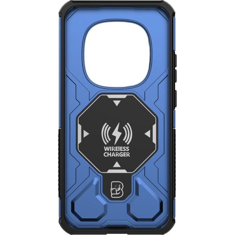 Handyhülle mit Ständer für Xiaomi Redmi Note 15 Pro 5G, Tech-Protect TacticStand, mattes Schwarz