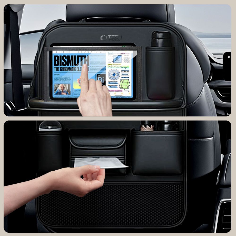 Auto-Organizer für Kopfstütze, Tech-Protect UCA100, Schwarz