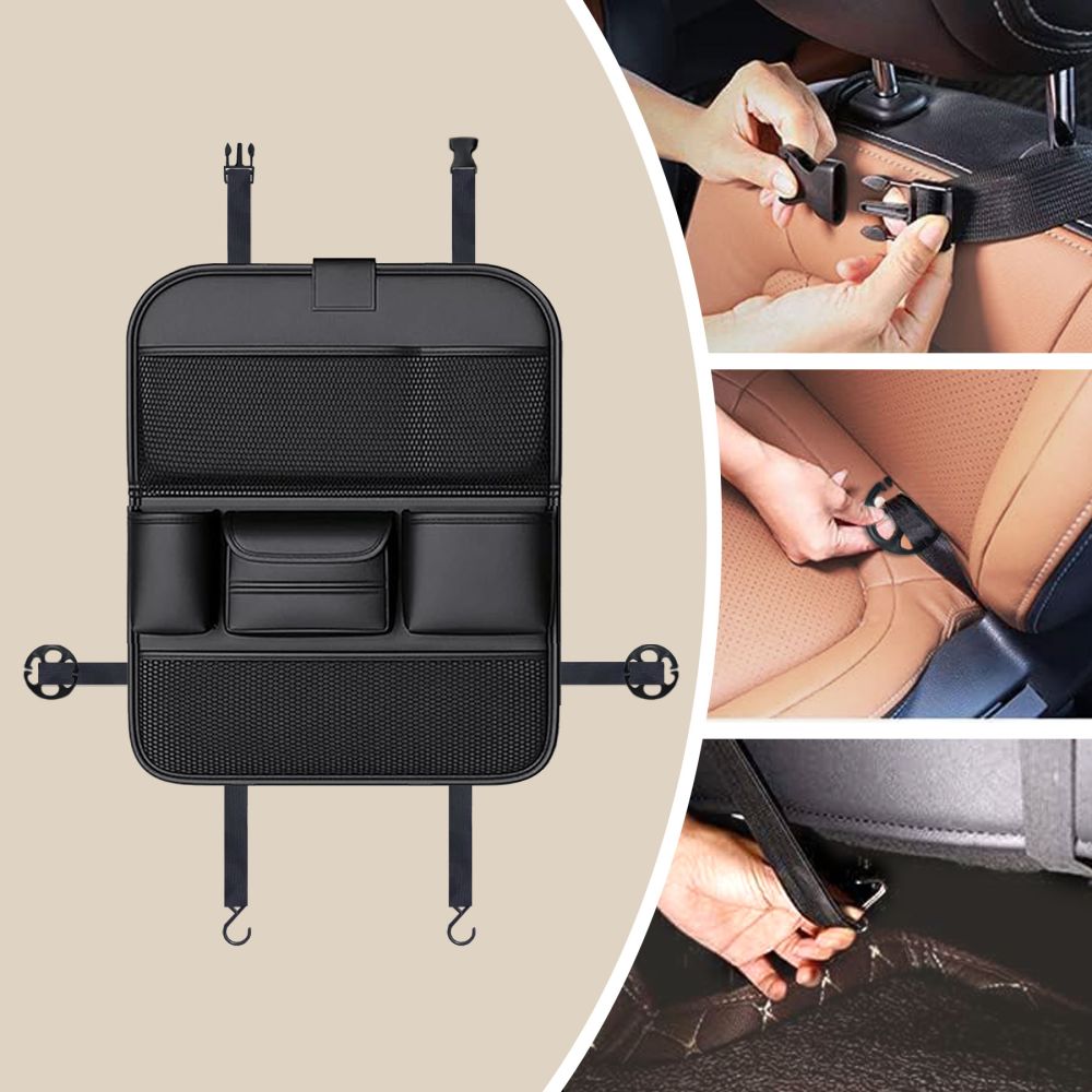 Auto-Organizer für Kopfstütze, Tech-Protect UCA100, Schwarz