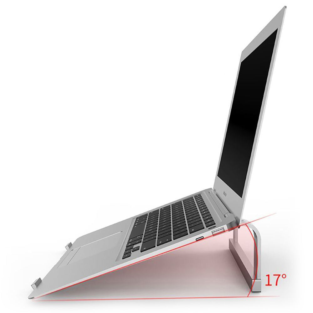 Ständer für Laptops bis zu 16 Zoll, Tech-Protect ULS100, Silbern