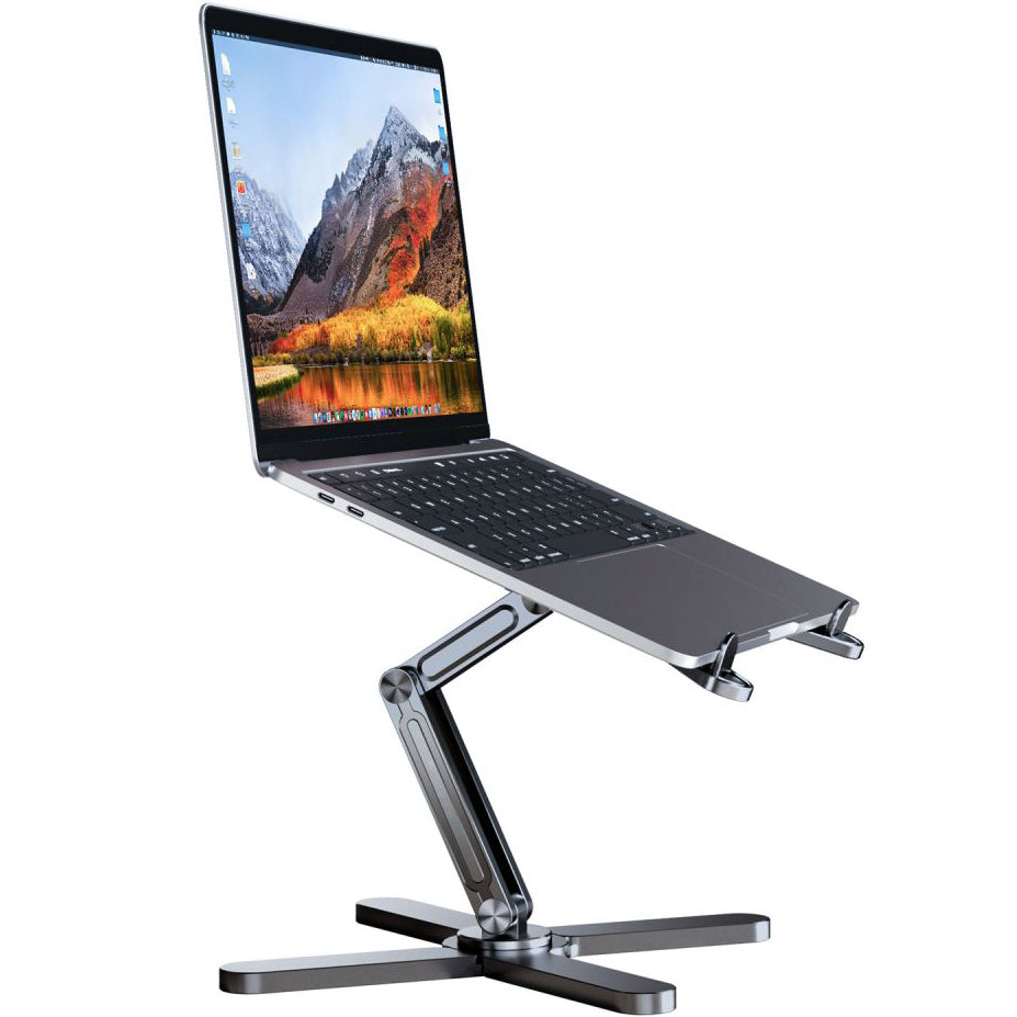 Ständer für Laptops bis zu 16 Zoll, Tech-Protect ULS200, Silbern