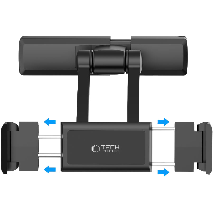 Autohalterung für Kopfstütze für Tablet/Telefon, Tech-Protect V2 Stretchable Headrest Car Mount, Schwarz
