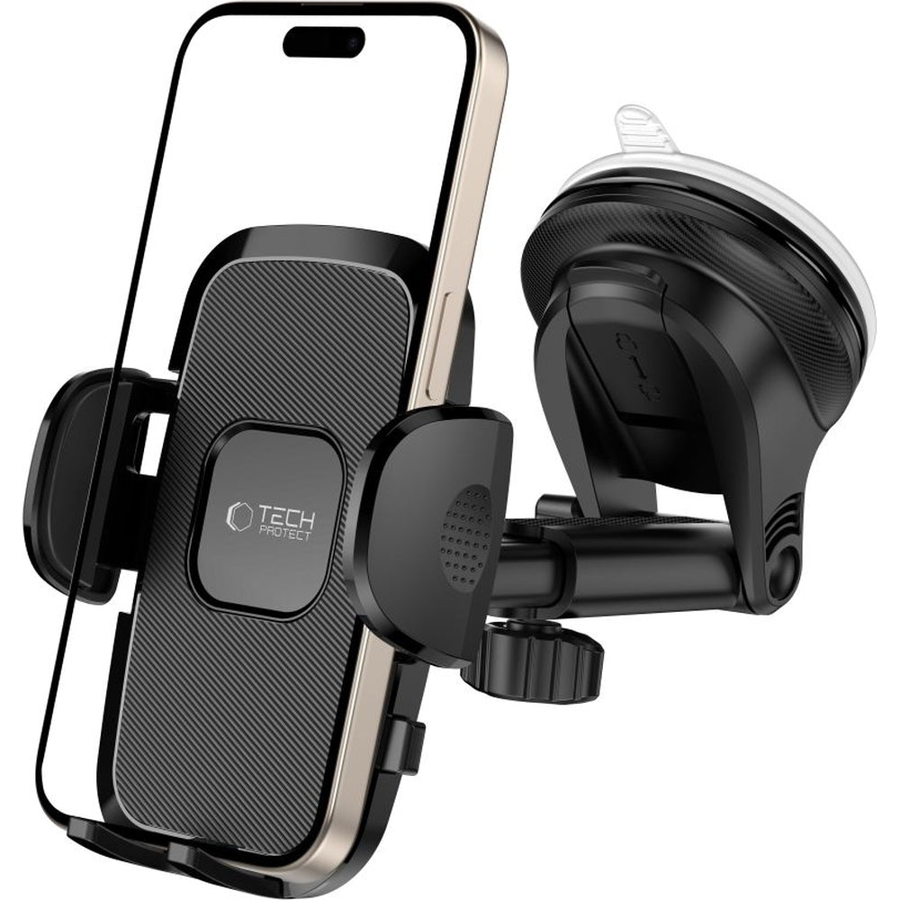 Magnetischer Autohalter für Lüftungsgitter/Armaturenbrett für MagSafe Tech-Protect N60, Schwarz