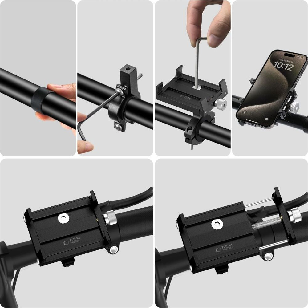 Universal Fahrradhalterung Tech-Protect V4, Schwarz