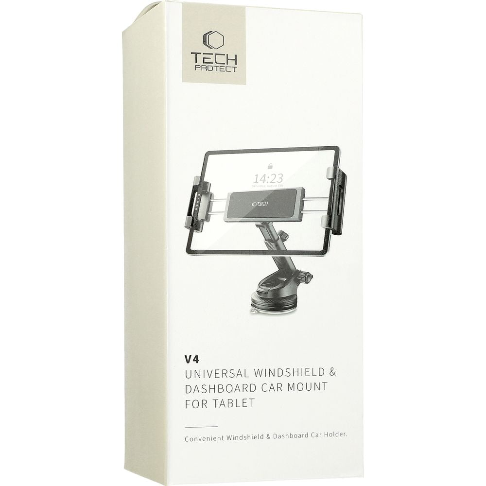 Autohalterung für tablet für Cockpit / Windschutzscheibe Tech-Protect V4 Universal, Schwarz