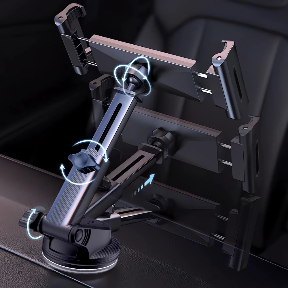 Autohalterung für tablet für Cockpit / Windschutzscheibe Tech-Protect V4 Universal, Schwarz