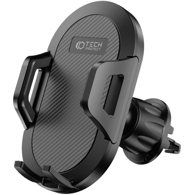 Auto Handyhalterung Tech Protect V5 Universal für Cockpit / Scheiben / Lüftungsdüsen, Schwarz