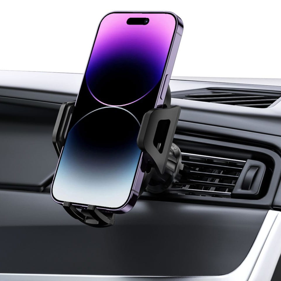 Auto Handyhalterung Tech Protect V5 Universal für Cockpit / Scheiben / Lüftungsdüsen, Schwarz