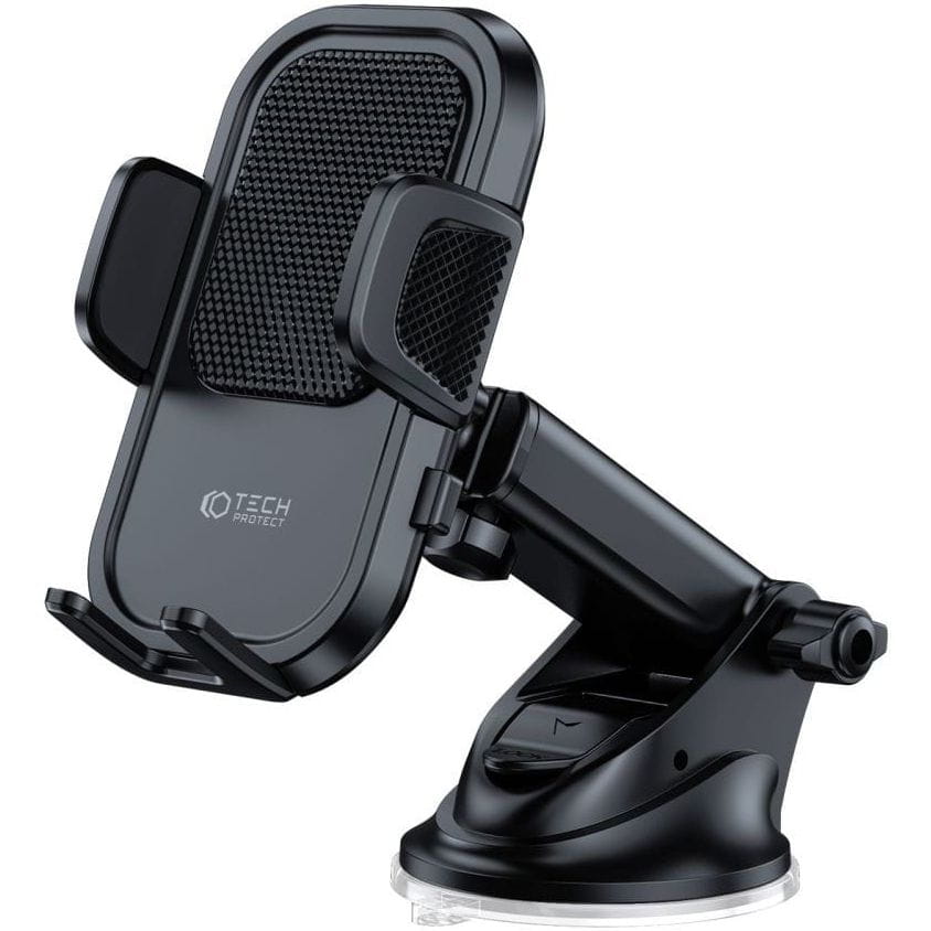 Auto Handyhalterung Tech Protect V6 Universal für Cockpit / Scheiben / Lüftungsdüsen, Schwarz