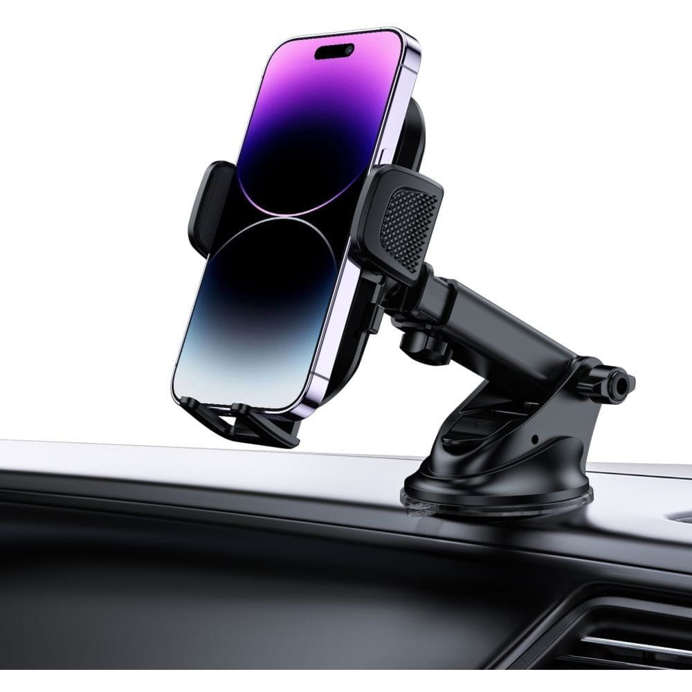 Auto Handyhalterung Tech Protect V6 Universal für Cockpit / Scheiben / Lüftungsdüsen, Schwarz