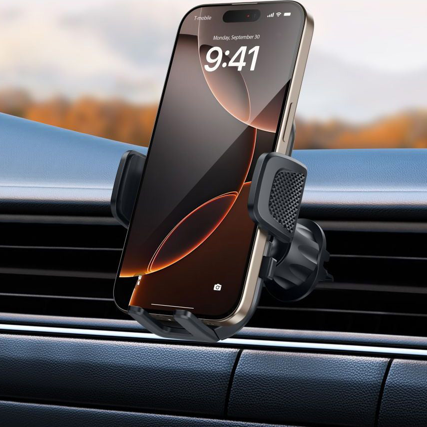 Autohalterung für Armaturenbrett / Windschutzscheibe / Lüftungsgitter, Tech-Protect V8 Universal Long Arm, Schwarz