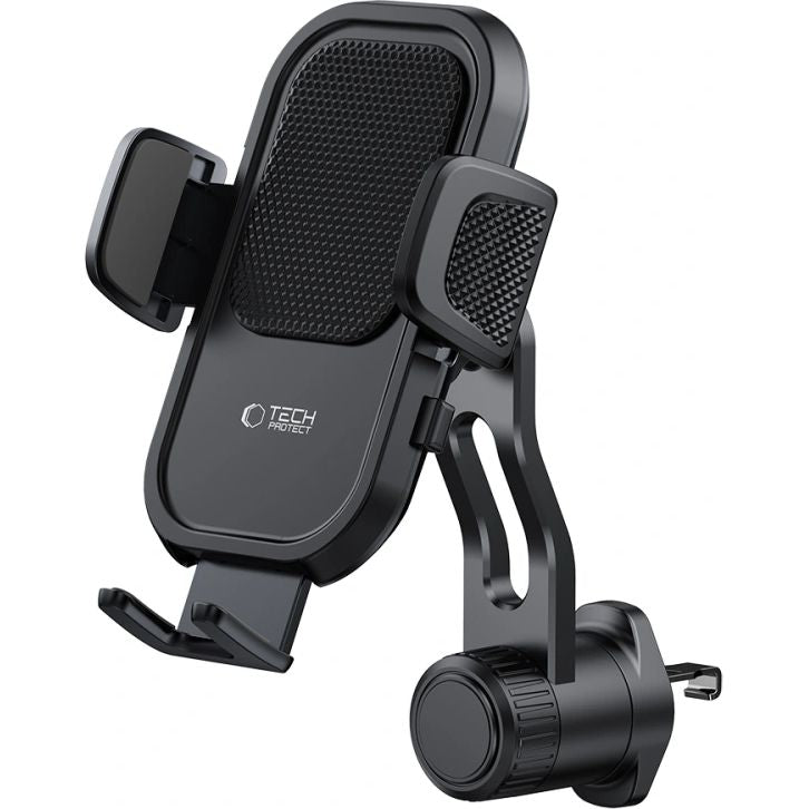 Handy-Halterung für Lüftungsgitter, Tech-Protect V8 Universal Rotary, Schwarz