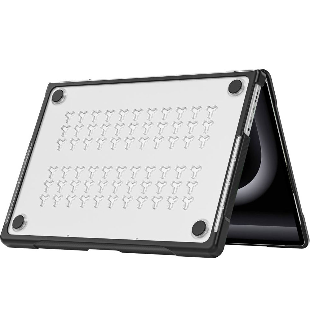Schutzhülle für MacBook Pro 14" 2026-2021, Tech-Protect Velar, Transparent-Matt