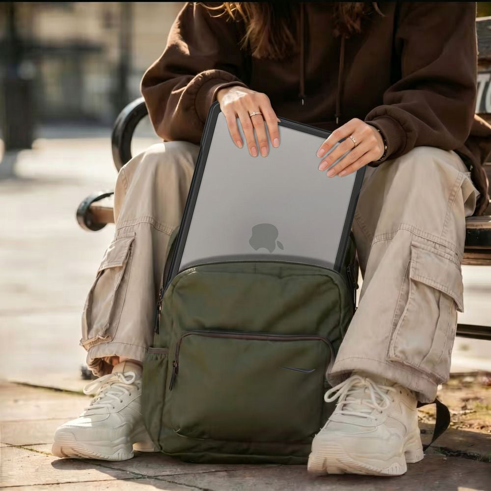 Schutzhülle für MacBook Pro 14" 2026-2021, Tech-Protect Velar, Transparent-Matt
