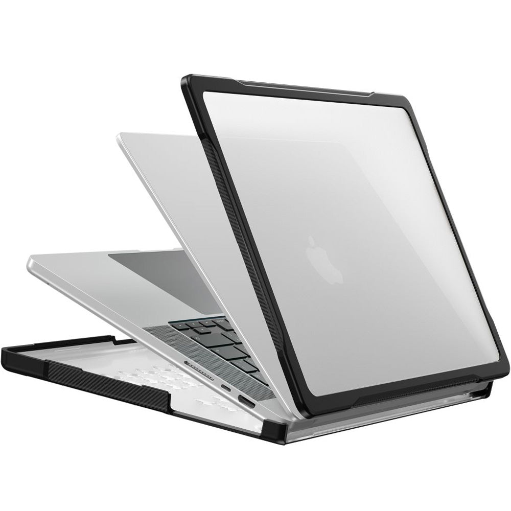 Schutzhülle für MacBook Pro 16" 2026-2021, Tech-Protect Velar, Transparent-Matt