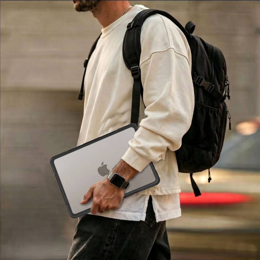 Schutzhülle für MacBook Pro 16" 2026-2021, Tech-Protect Velar, Transparent-Matt