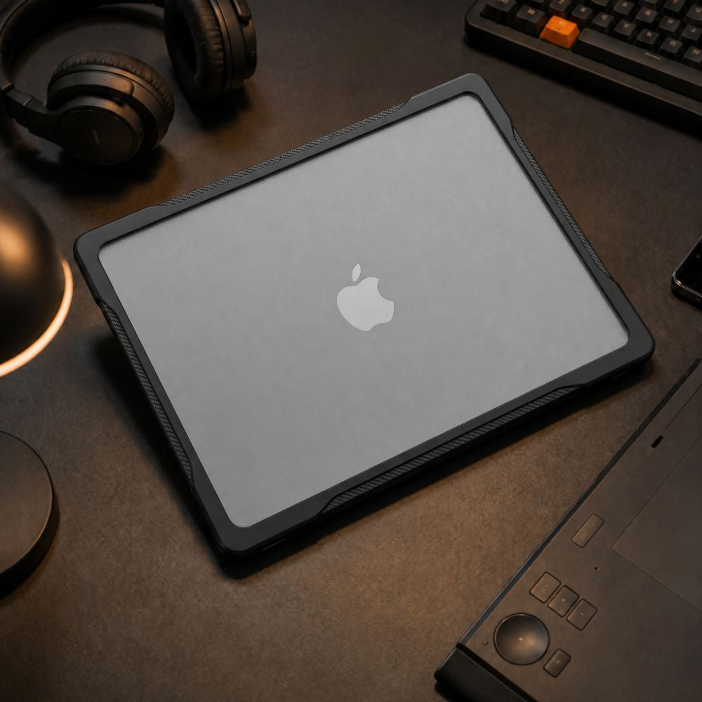 Schutzhülle für MacBook Pro 16" 2026-2021, Tech-Protect Velar, Transparent-Matt