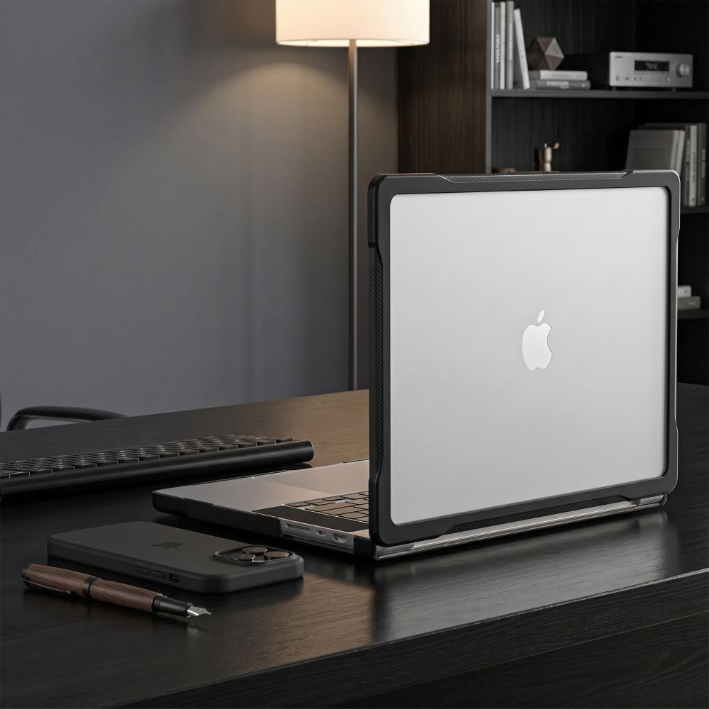 Schutzhülle für MacBook Pro 16" 2026-2021, Tech-Protect Velar, Transparent-Matt