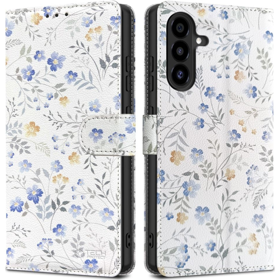 Handyhülle für Samsung Galaxy A26 5G / A17 4G / A17 5G, Tech-Protect Wallet, Gemustert