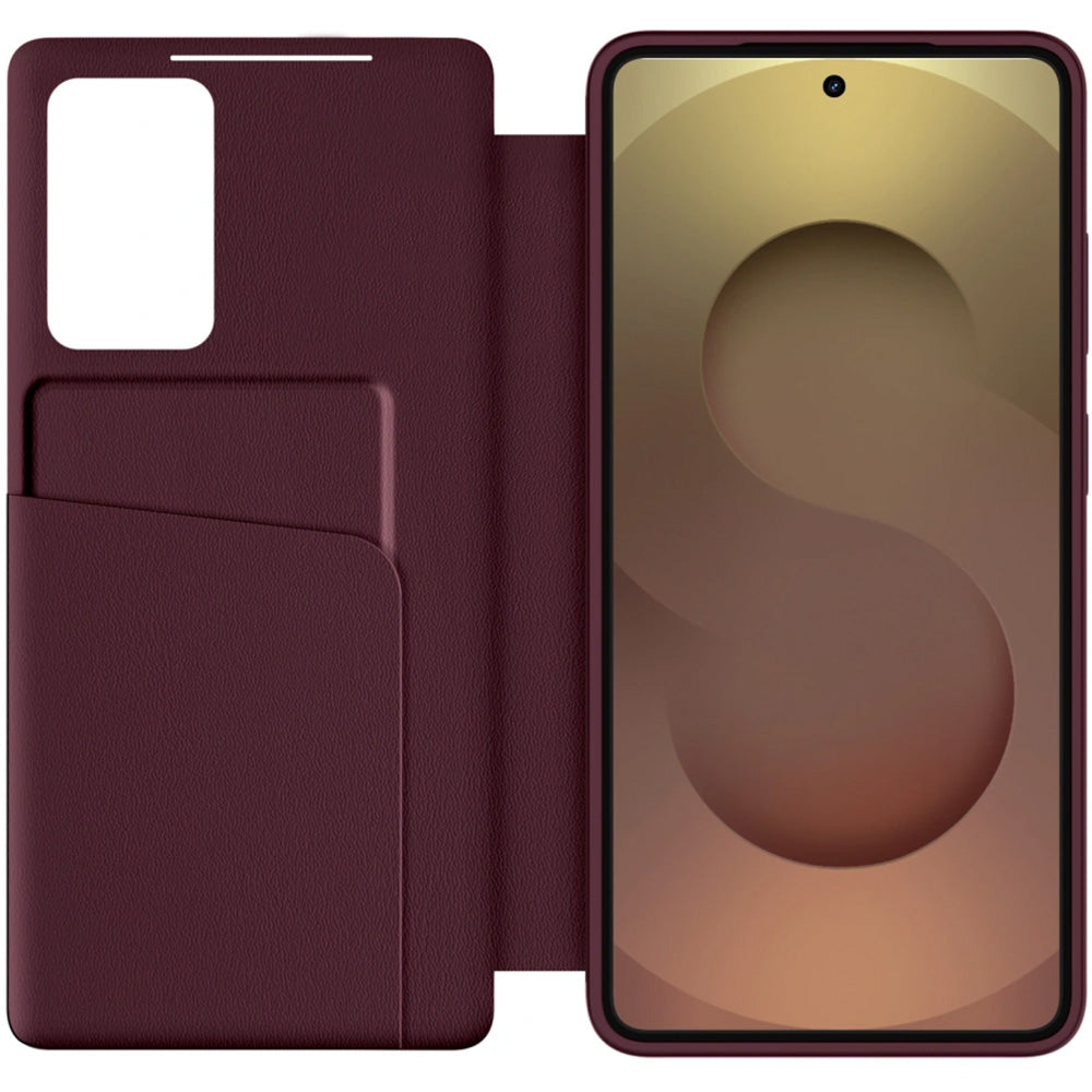 Handyhülle mit Klappe für Galaxy A57 5G, Tech-Protect  Smart Wallet, Rotwein