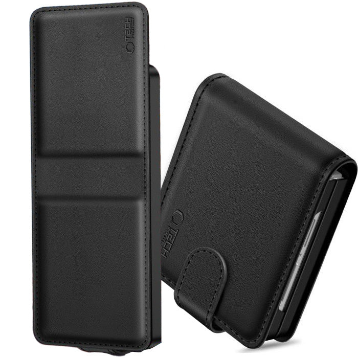 Handyhülle für Galaxy Z Flip7, Tech-Protect Wallet, Schwarz