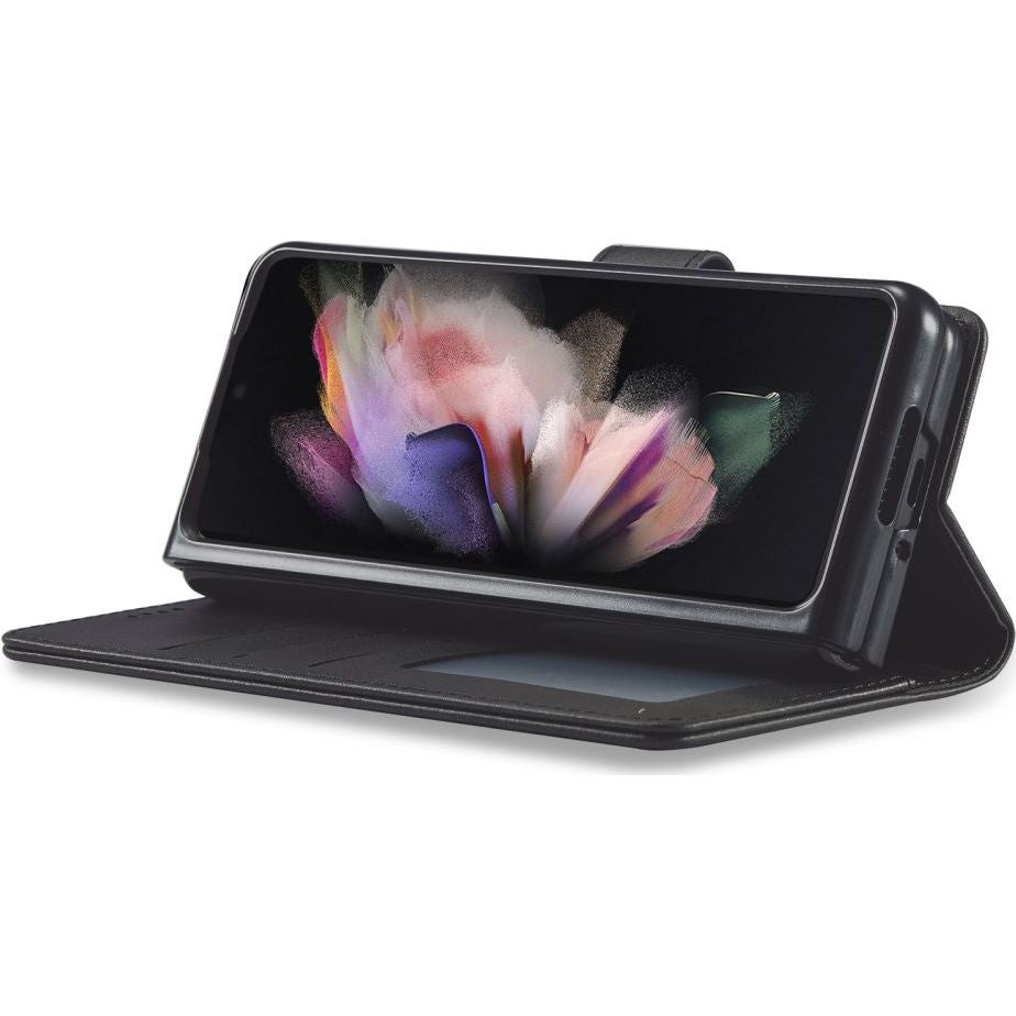 Handyhülle für Galaxy Z Fold7, Tech-Protect Wallet, Schwarz
