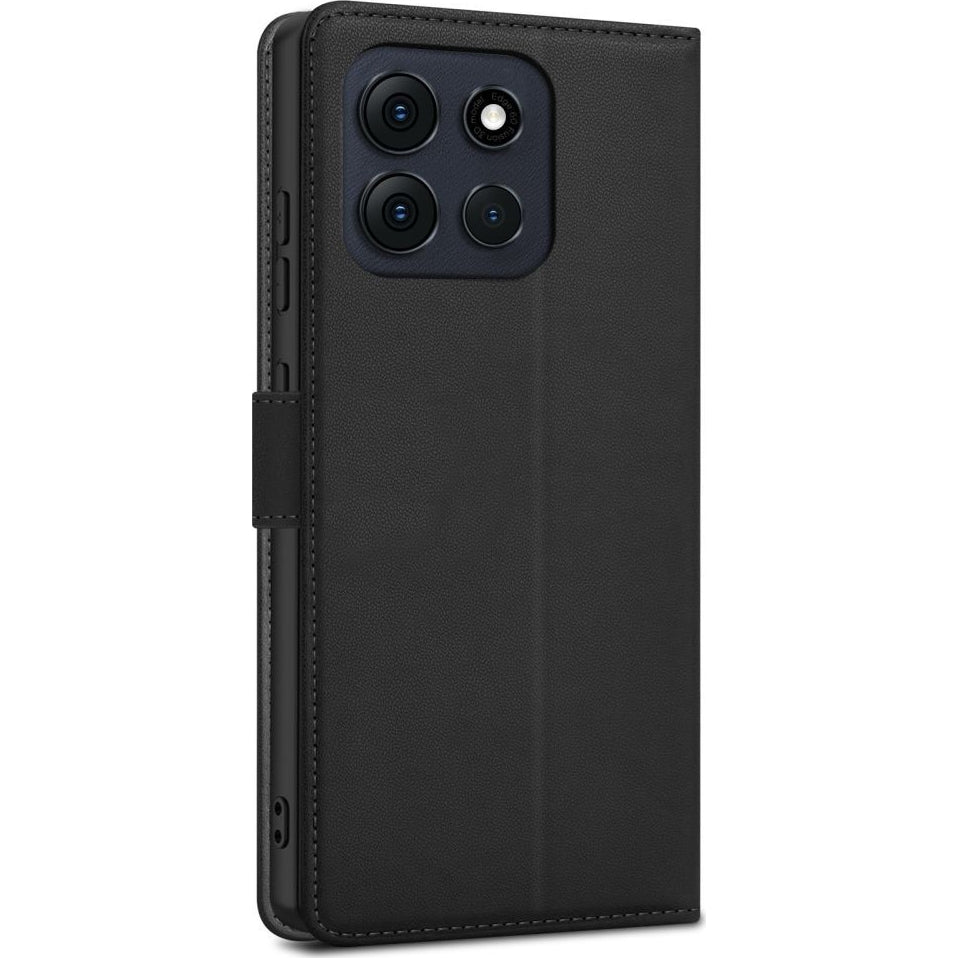 Handyhülle für Motorola Moto G86 5G, Tech-Protect Wallet, Schwarz