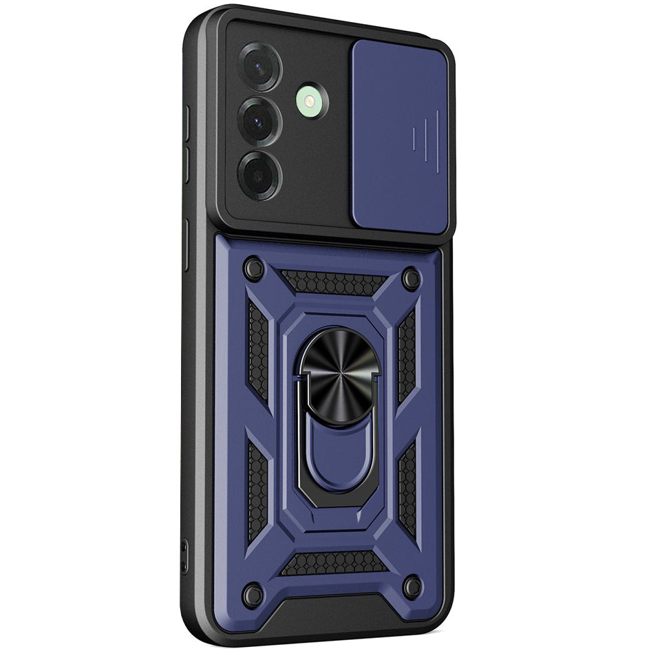Handyhülle für Galaxy A57 5G, Techsuit CamShield Series, Dunkelblau