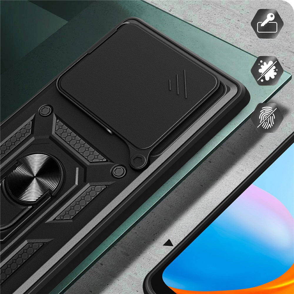 Handyhülle für Xiaomi Redmi Note 15 Pro 5G, Techsuit CamShield Series, Schwarz