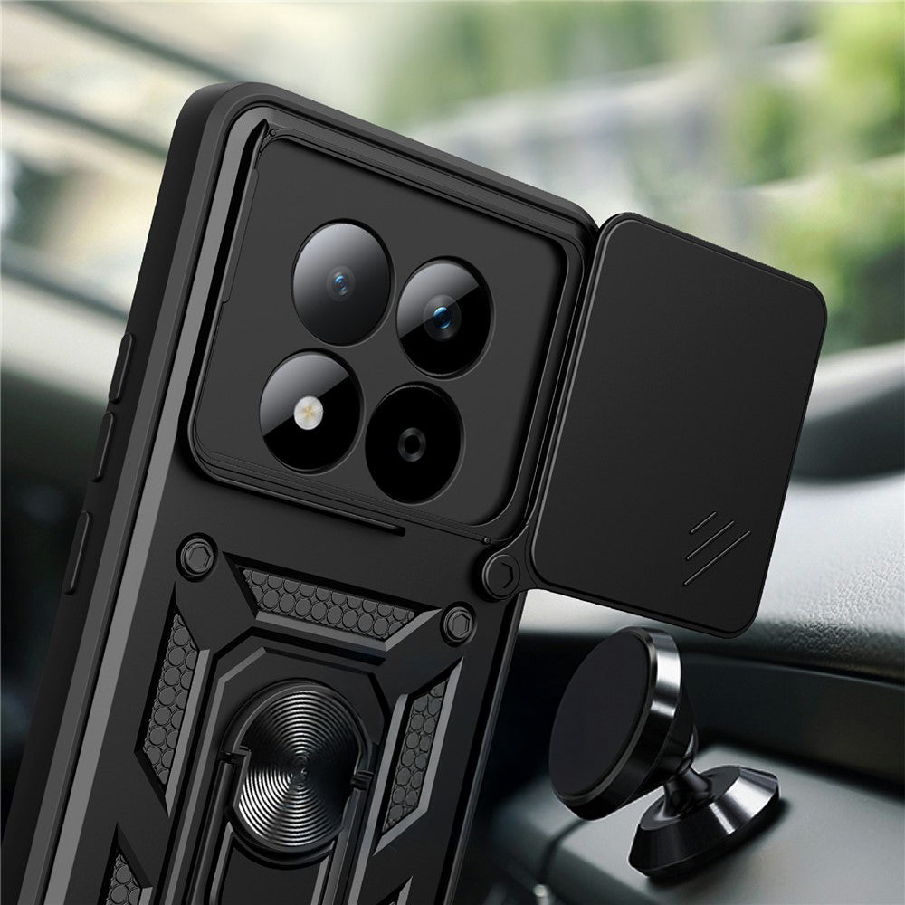 Handyhülle für Xiaomi Redmi Note 15 Pro Plus 5G / POCO M8 Pro 5G, Techsuit CamShield Series, Schwarz