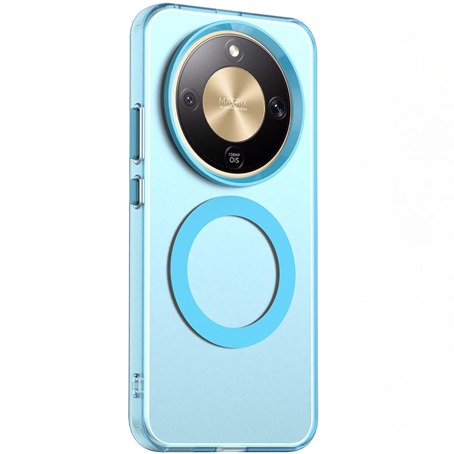 Handyhülle für Honor Magic8 Lite, Techsuit CandyCase MagSafe, Blau