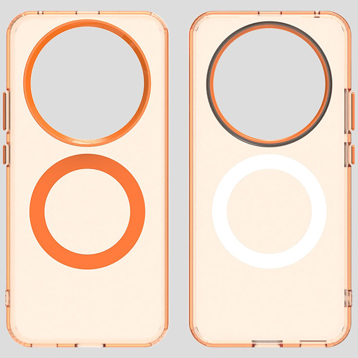 Handyhülle für Honor Magic8 Lite, Techsuit CandyCase MagSafe, Orange