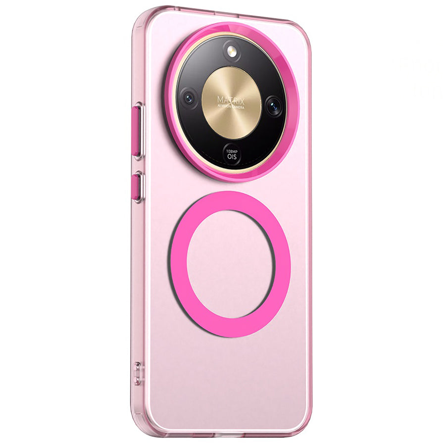 Handyhülle für Honor Magic8 Lite, Techsuit CandyCase MagSafe, Rosa