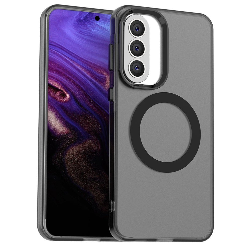 Handyhülle für Galaxy A57 5G, Techsuit CandyCase MagSafe, Schwarz