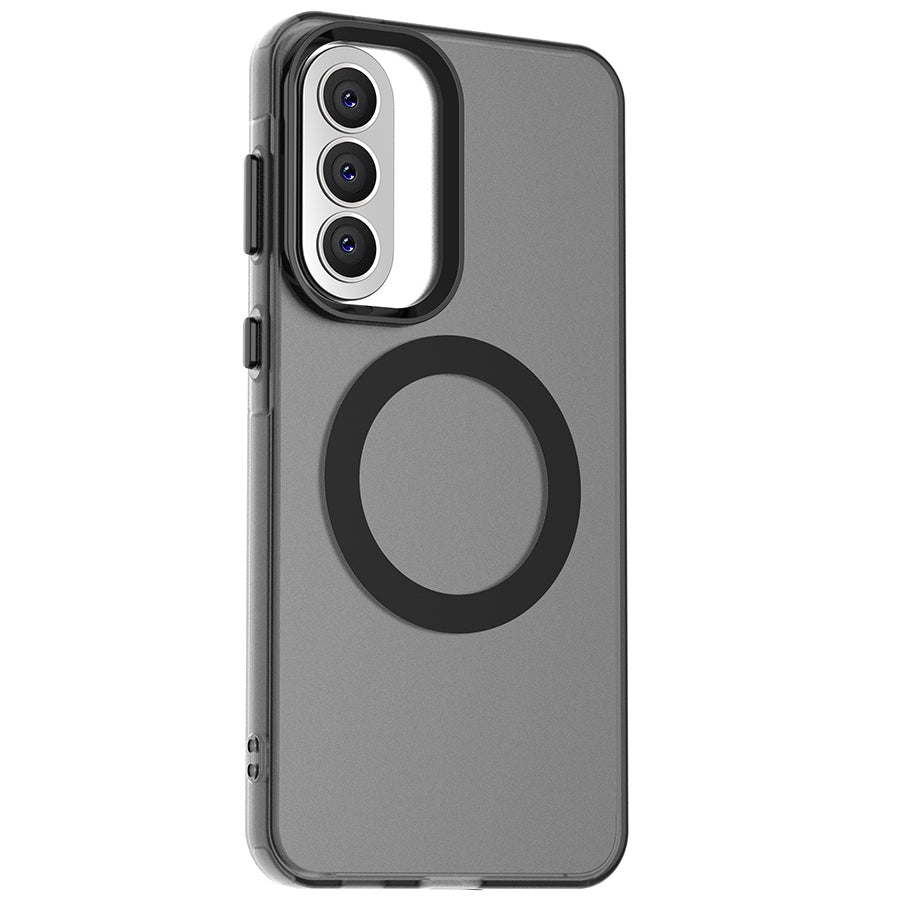 Handyhülle für Galaxy A57 5G, Techsuit CandyCase MagSafe, Schwarz