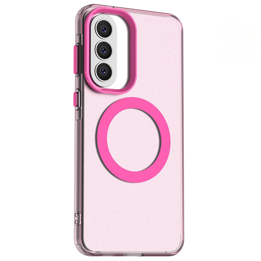 Handyhülle für Galaxy A57 5G, Techsuit CandyCase MagSafe, Rosa