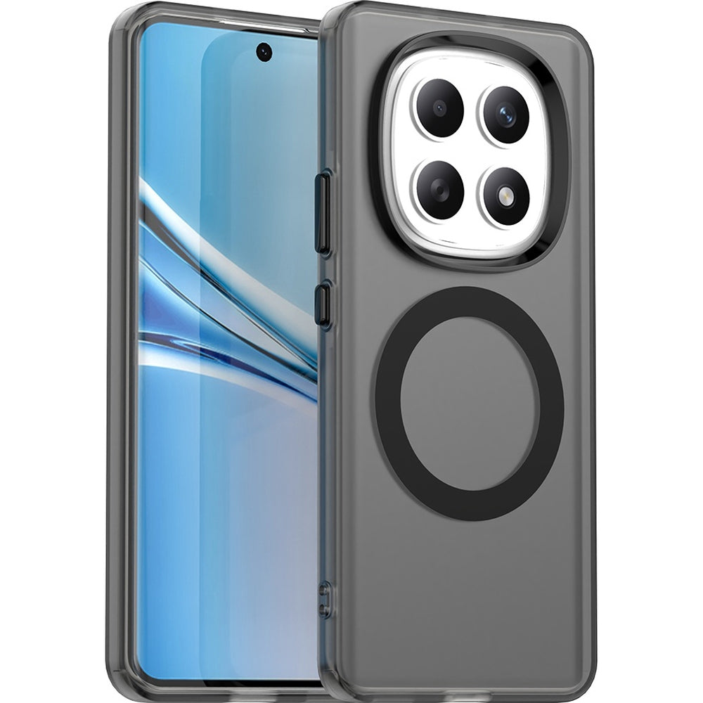 Handyhülle für Xiaomi Redmi Note 15 4G / Redmi Note 15 5G / POCO M8 5G, Techsuit CandyCase MagSafe, Schwarz