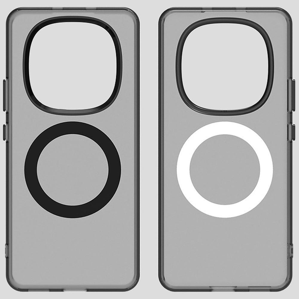 Handyhülle für Xiaomi Redmi Note 15 4G / Redmi Note 15 5G / POCO M8 5G, Techsuit CandyCase MagSafe, Schwarz