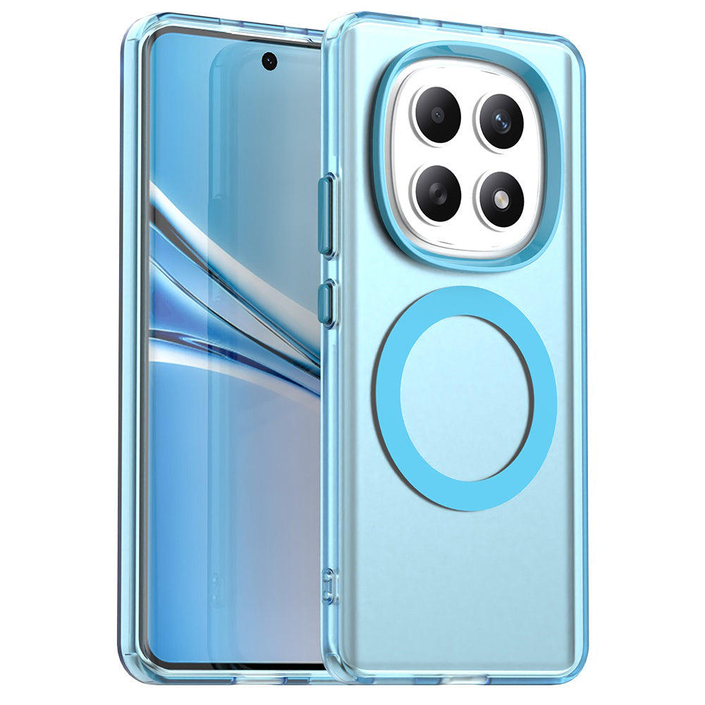Handyhülle für Xiaomi Redmi  Note 15 4G / Redmi  Note 15 5G / POCO M8 5G, Techsuit CandyCase MagSafe, Blau