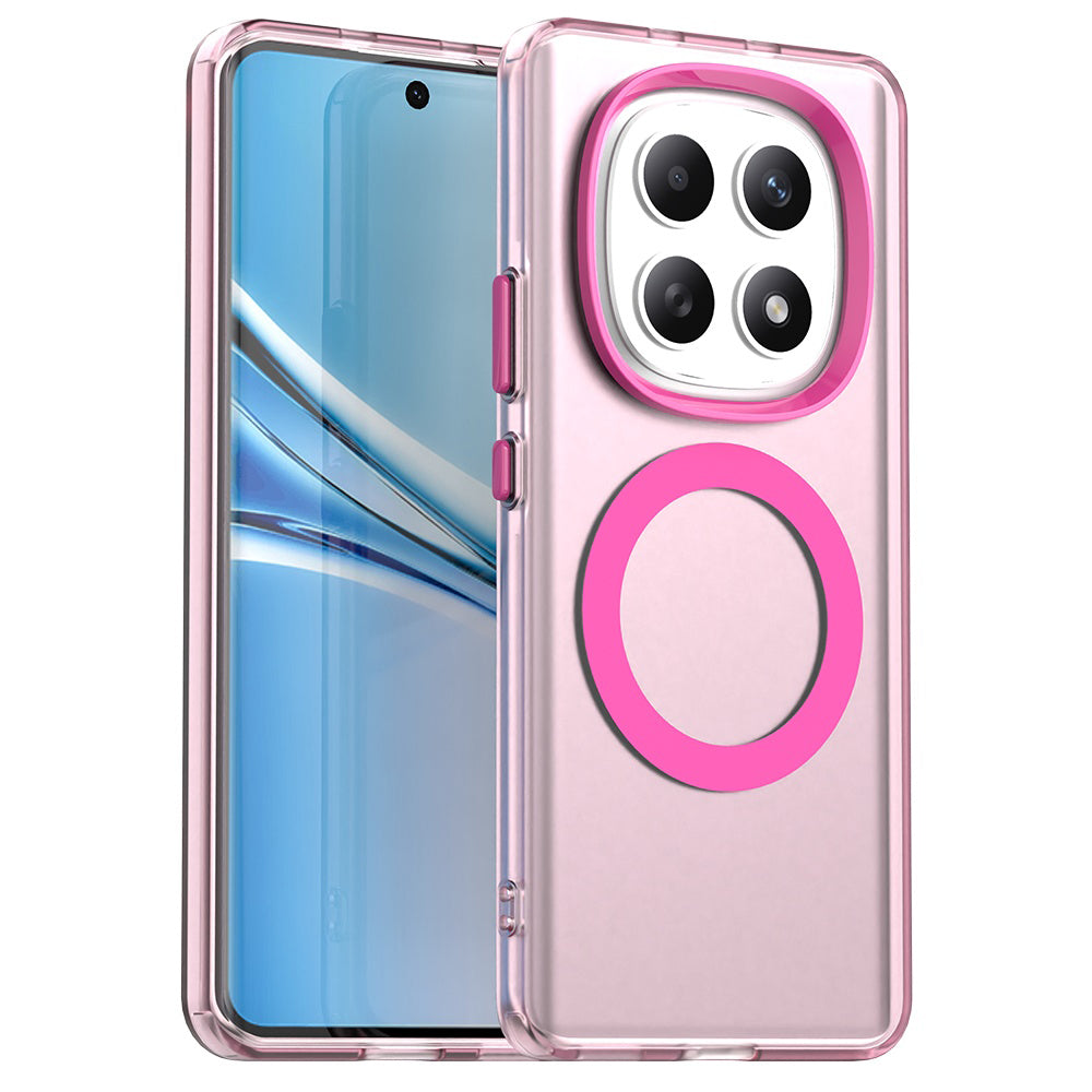 Handyhülle für Xiaomi Redmi Note 15 4G / Redmi Note 15 5G / POCO M8 5G, Techsuit CandyCase MagSafe, Rosa