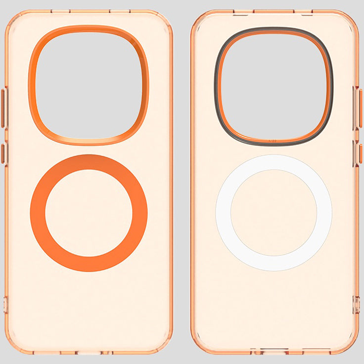 Handyhülle für Xiaomi Redmi Note 15 Pro 5G, Techsuit CandyCase MagSafe, Orange